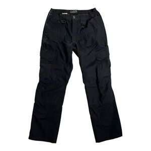 LAPG Womens Operator Tactical Pant Size 8 Reg Black Ripstop Fabric Cargo Utility